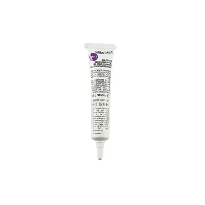 Silikomart Wonder Cakes kleurstofgel tube 15 gram paars