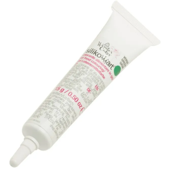 Silikomart Wonder Cakes kleurstofgel tube 15 gram groen