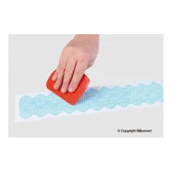 Silikomart Wonder Cakes Tricot Decor Dentelle decoratiemat smal 40 cm silicone wit