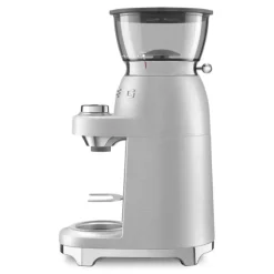 SMEG koffiemaler minipro zilver
