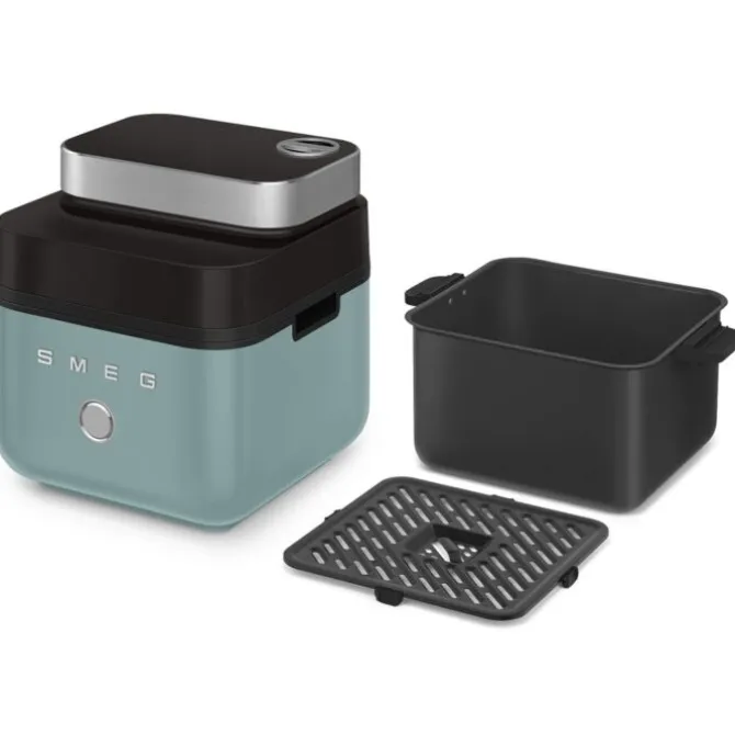 SMEG 50's style airfryer Emerald Green
