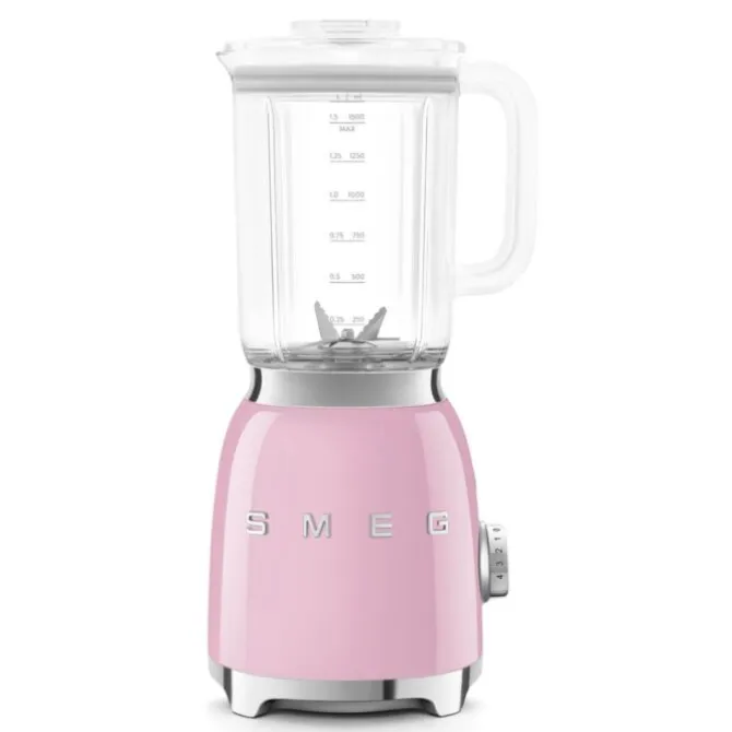 Smeg 50’s style BLF03 blender 1,5 liter kunststof roze