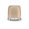 Smeg 50's style broodrooster 4 sleuven staal roze