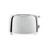 Smeg 50's style broodrooster 2 sleuven staal chroom