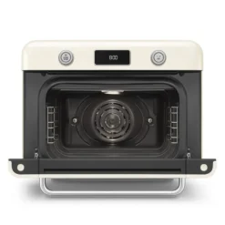 SMEG 50's style Combi stoomoven 30 liter crème