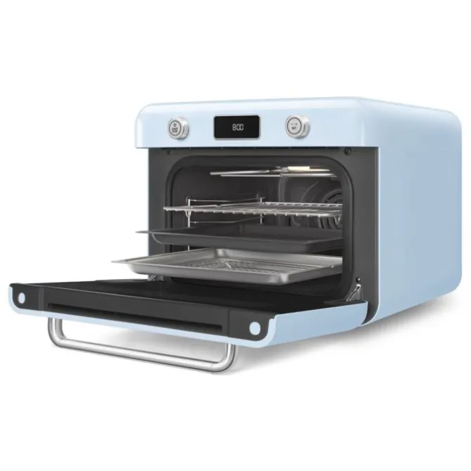 SMEG 50's style Combi stoomoven 30 liter wit