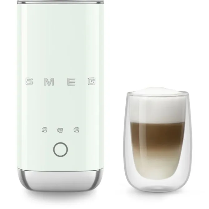 Smeg 50's style Compact melkopschuimer volledig wit