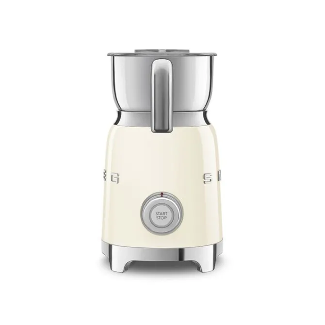 Smeg 50's style elektrische melkopschuimer 600 ml crème