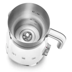 Smeg 50's style elektrische melkopschuimer 600 ml wit