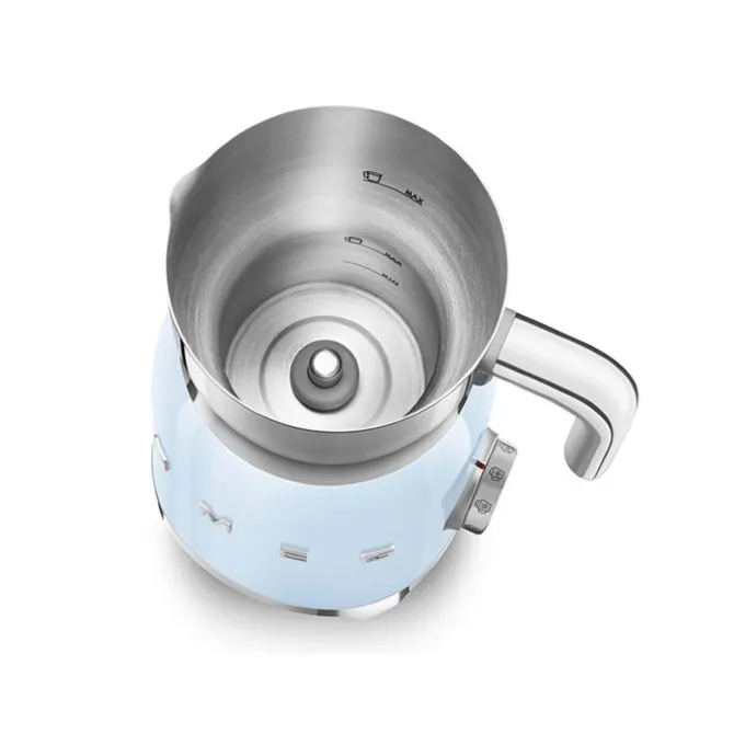 Smeg 50's style elektrische melkopschuimer 600 ml watergroen