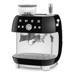 Smeg 50's style handmatige espressomachine 2,4 liter zwart