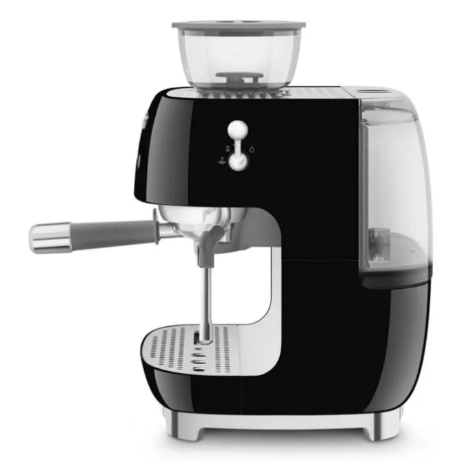 Smeg 50's style handmatige espressomachine 2,4 liter zwart
