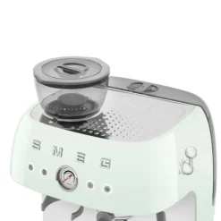 Smeg 50's style handmatige espressomachine 2,4 liter pastelblauw