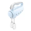 Smeg 50's style handmixer staal pastelblauw