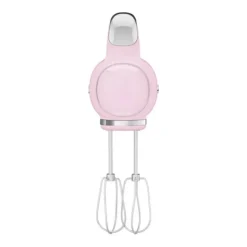 Smeg 50's style handmixer staal roze