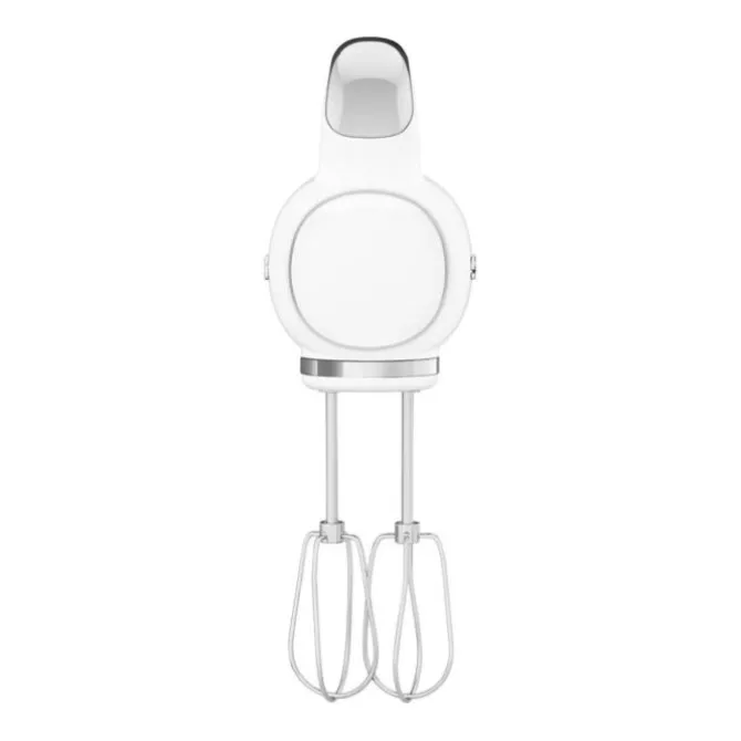 Smeg 50's style handmixer staal wit