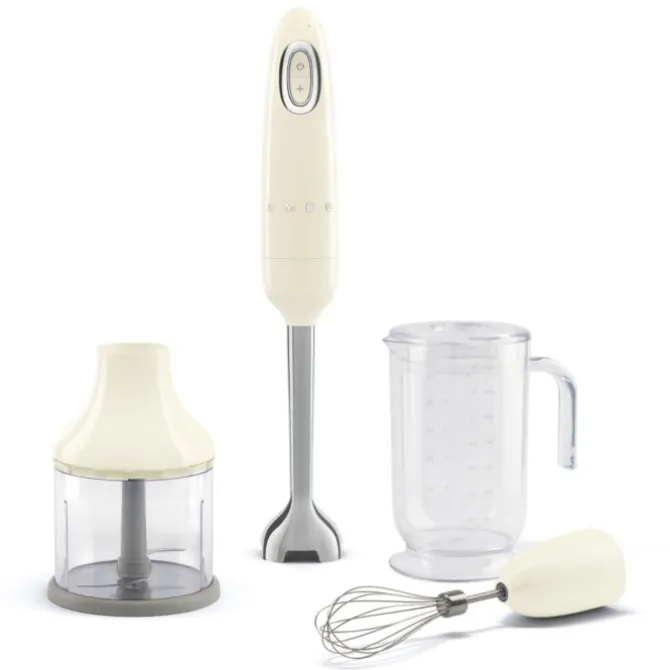 Smeg 50’s style HBF03 staafmixer kunststof crème 4-delig