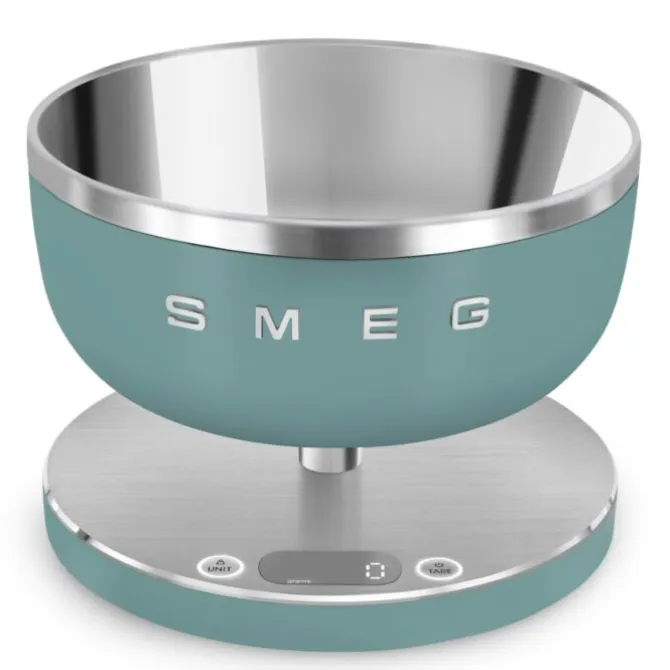 SMEG 50's style KSC01 digitale weegschaal 5 kg Emerald Green