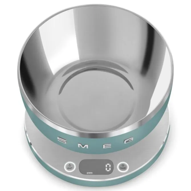 SMEG 50's style KSC01 digitale weegschaal 5 kg Emerald Green