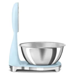 SMEG 50's style KSF01 digitale en analoge weegschaal 5 kg pastelblauw
