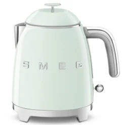 Smeg 50's style mini waterkoker 800 ml staal watergroen