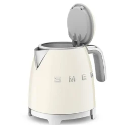 Smeg 50's style mini waterkoker 800 ml staal crème
