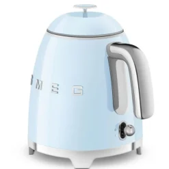 Smeg 50's style mini waterkoker 800 ml staal pastelblauw