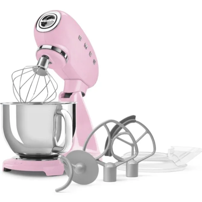 SMEG 50's style SMF05 standmixer roze
