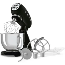 SMEG 50's style SMF05 standmixer zwart