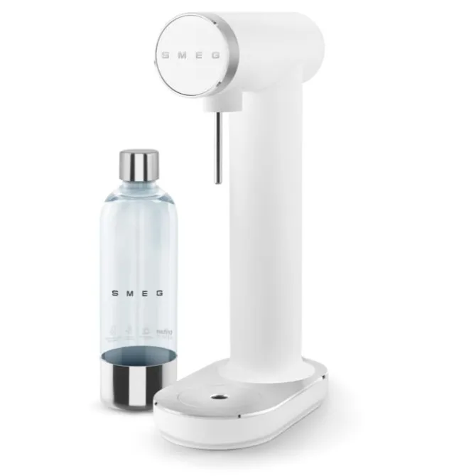SMEG 50's style sodamaker 800 ml White Matt
