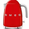 Smeg 50's style waterkoker 1,7 liter rood
