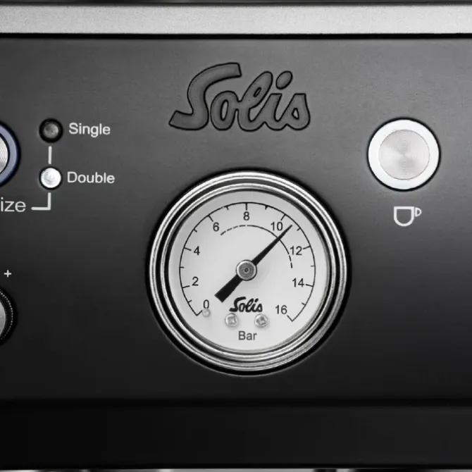 Solis Grind & Infuse Perfetta espressomachine Black