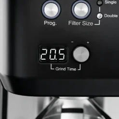 Solis Grind & Infuse Perfetta espressomachine Black
