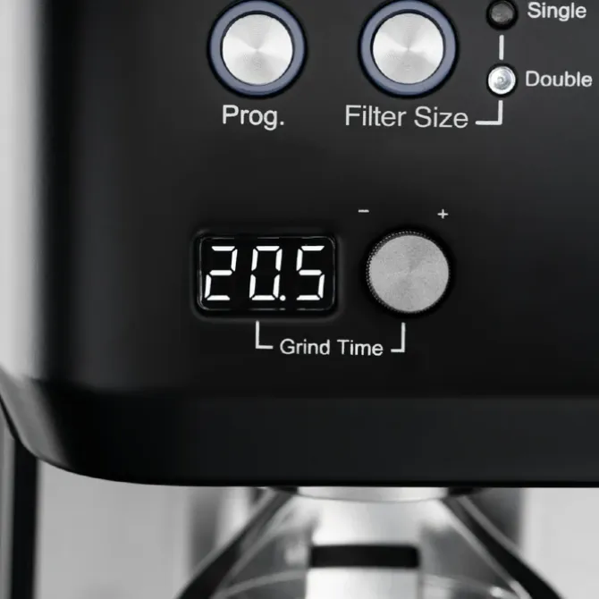 Solis Grind & Infuse Perfetta espressomachine Black