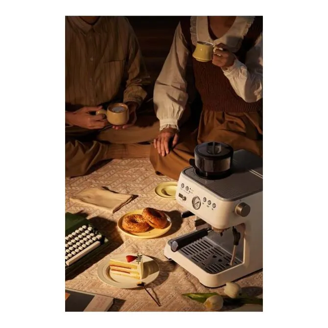 Solis Grind & Infuse Perfetta espressomachine White
