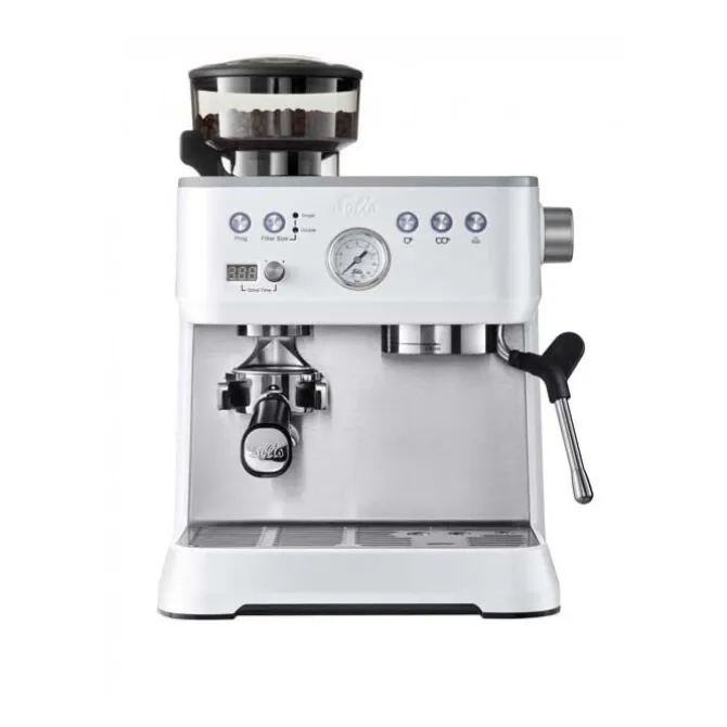 Solis Grind & Infuse Perfetta espressomachine White
