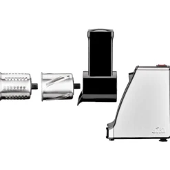 Solis Slice & More multifunctionele rasp rvs zwart