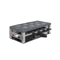 Solis Table Grill 5-in-1 gourmetstel 8 persoons rvs zwart