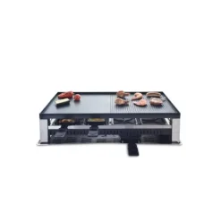 Solis Table Grill 5-in-1 gourmetstel 8 persoons rvs zwart