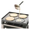 Solis Table Grill 5-in-1 gourmetstel 4 persoons rvs zwart