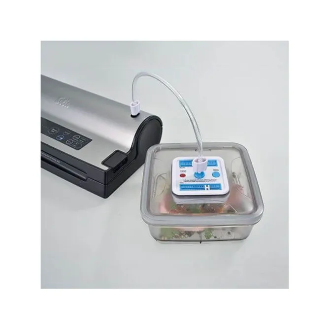 Solis Vac Prestige vacumeerapparaat met rolhouder rvs