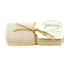 Solwang Design handdoek 32 x 47 cm katoen Saffron