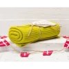 Solwang Design handdoek 32 x 47 cm katoen Dark Lemon