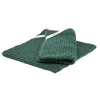 Solwang Design pannenlap 22 x 22 cm katoen Dark Petrol 2 stuks