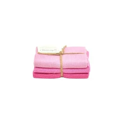 Solwang Design vaatdoekjes 25 x 25 cm katoen Delicate Pastel 3 stuks