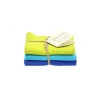 Solwang Design vaatdoekjes 25 x 25 cm katoen Lime/Pink/Turquoise 3-delig