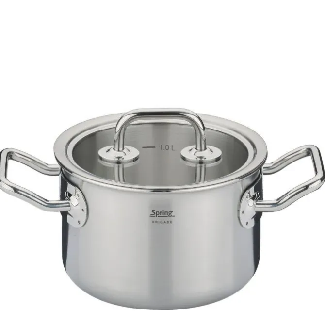 Spring Brigade Basic kookpan ø 14 cm rvs