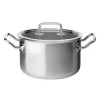Spring Brigade kookpan met glasdeksel ø 20 cm rvs