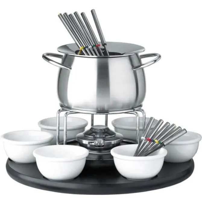 Spring Carousel fondueset 6-persoons rvs 22-delig