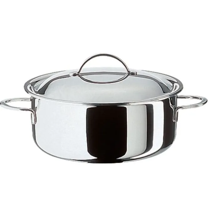 Spring Cristal braadpan met deksel ø 24 cm rvs glans